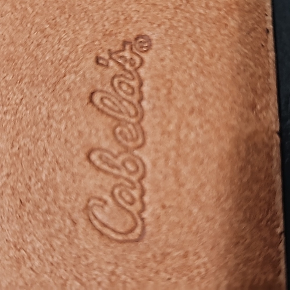 Cabela's leather belt. Unesex. Great style. NWT. DARK BROWN. - Picture 11 of 16